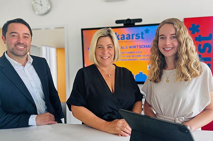 Wirtschaftsförderung mit Bürgermeisterin Ursula Baum