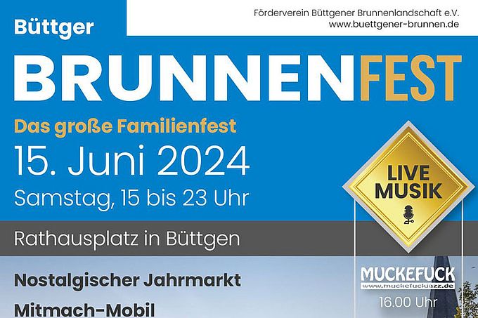 Plakat Brunnenfest 2024