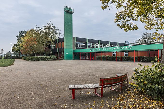 Außenansicht Georg-Büchner-Gymnasium